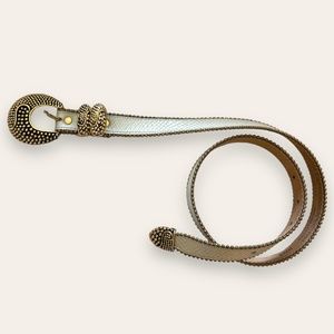 LEATHEROCK Belt Size Medium Genuine Leather